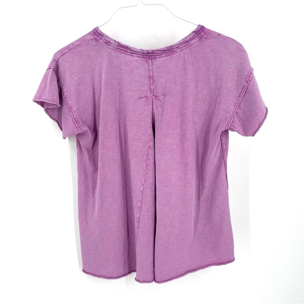 Anthropologie PILCRO Sustainable Minimalist Casual Tee Shirt Top - Picture 5 of 7
